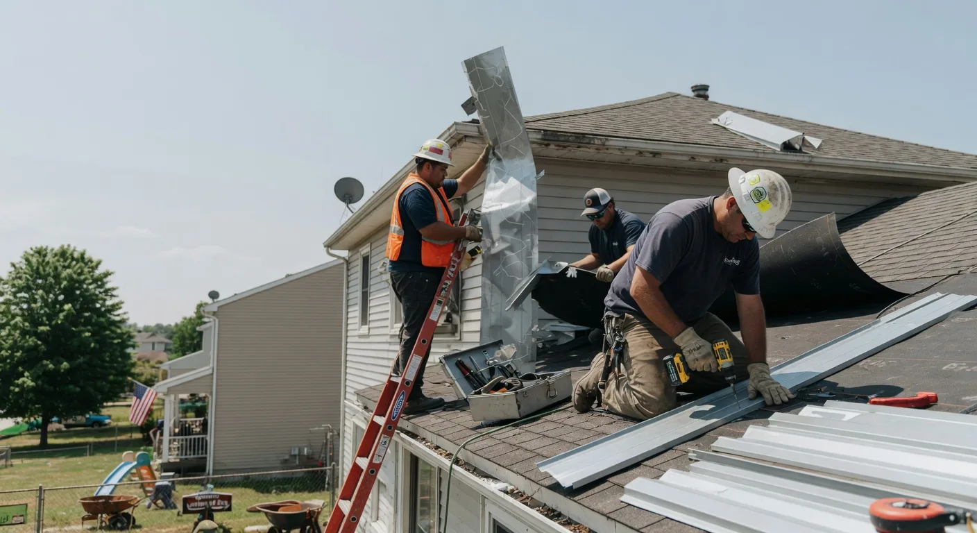 Metal Roof Repair in New Waterford, OH